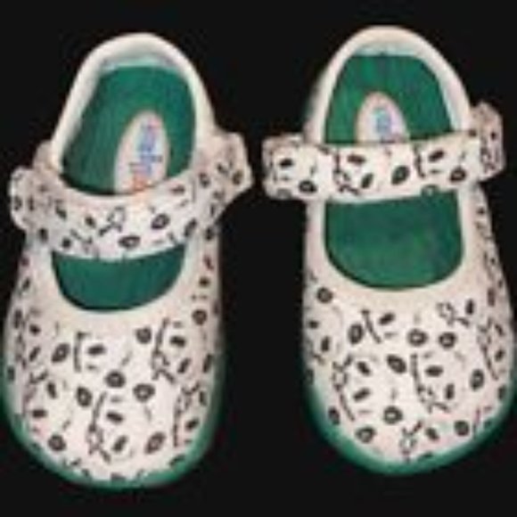 Zooligan Pop Mary Jane Panda Infant Toddler Size 6 - Picture 1 of 8
